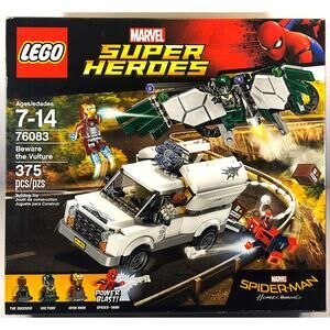 LEGO 76083 Marvel Super Heroes BEWARE THE VULTURE, New, See Pics/Description!